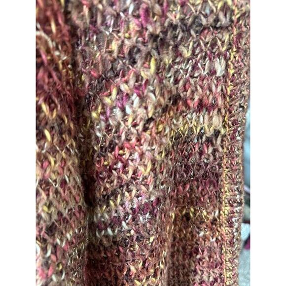 Chico’s Marled Yarn Knit Open Front Cardigan Sweater Size 3 Large Multicolored - Picture 5 of 9